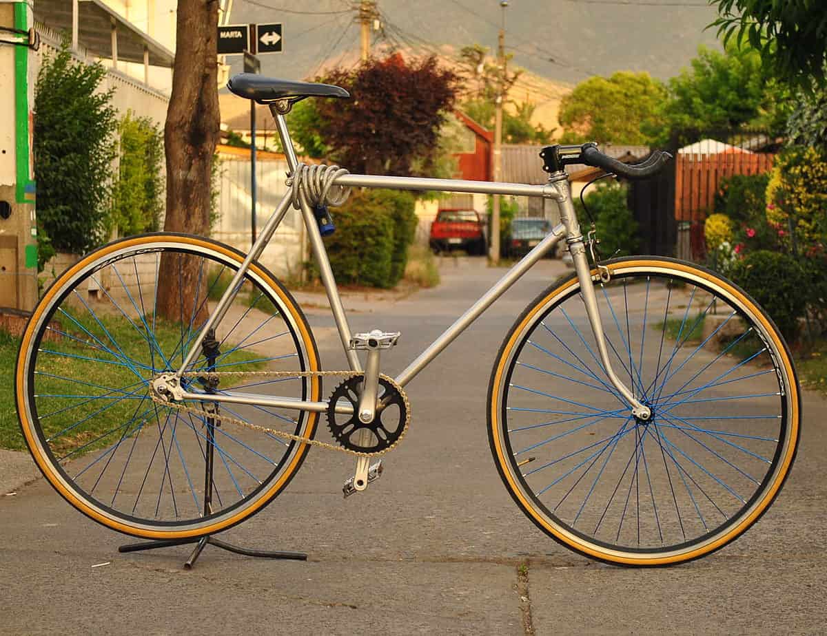  bicicleta de piñón fijo